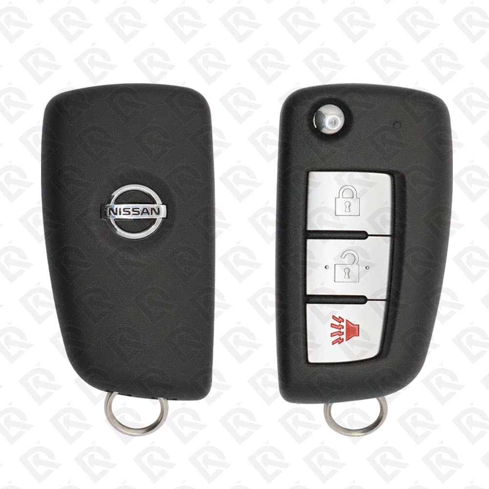 2014 - 2019 NISSAN ROGUE REMOTE FLIP KEY - 3BUTTONS - 433MHZ - 28268-4BA1A ORGINAL W/B
