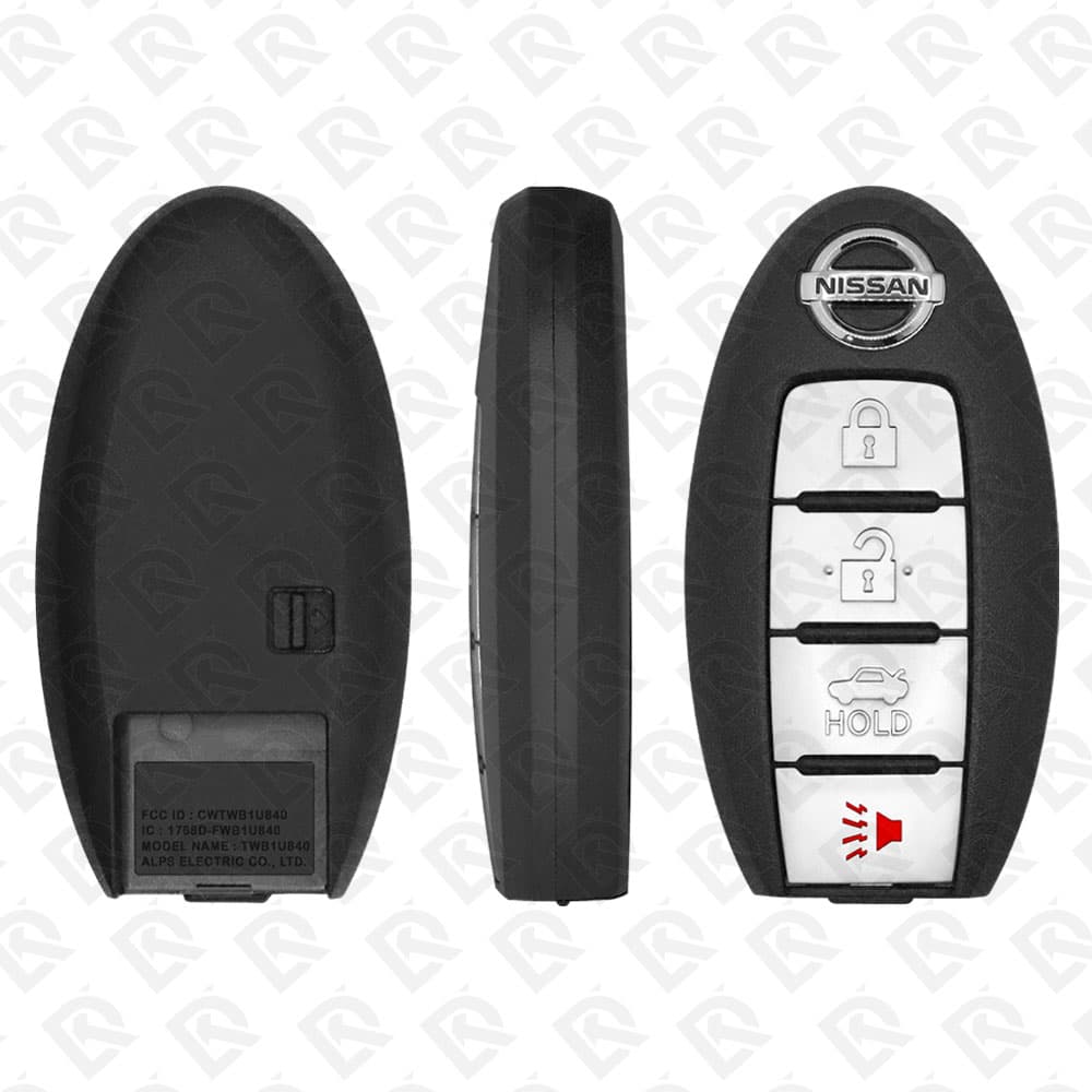 2013 - 2019 NISSAN VERSA SENTRA SMART KEY - 4BUTTONS - 315MHZ - 285E3-3SG0D ORIGINAL W/B