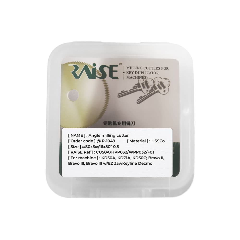 RAISE KEY CUTTER MACHINE 80X5X16X80 - P-1049