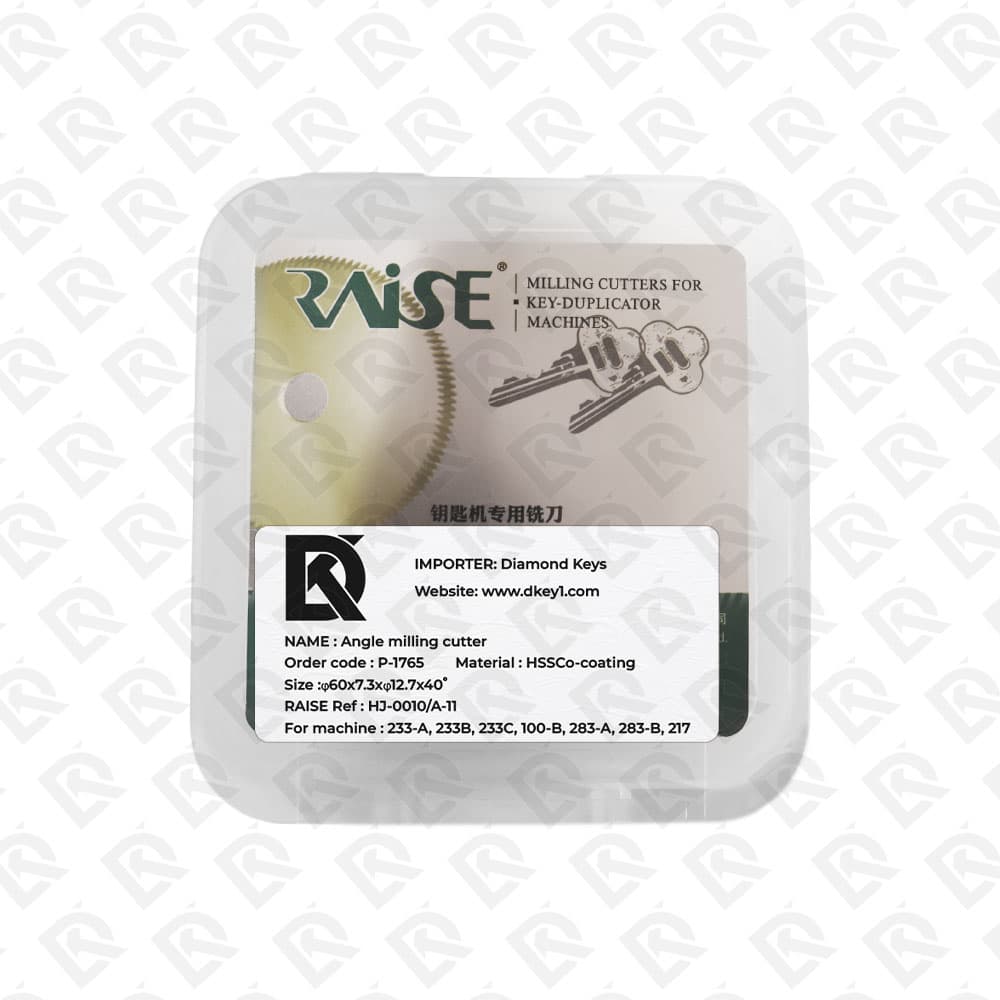 RAISE KEY CUTTER MACHINE 60X7.3X12.7X40 - P-1765