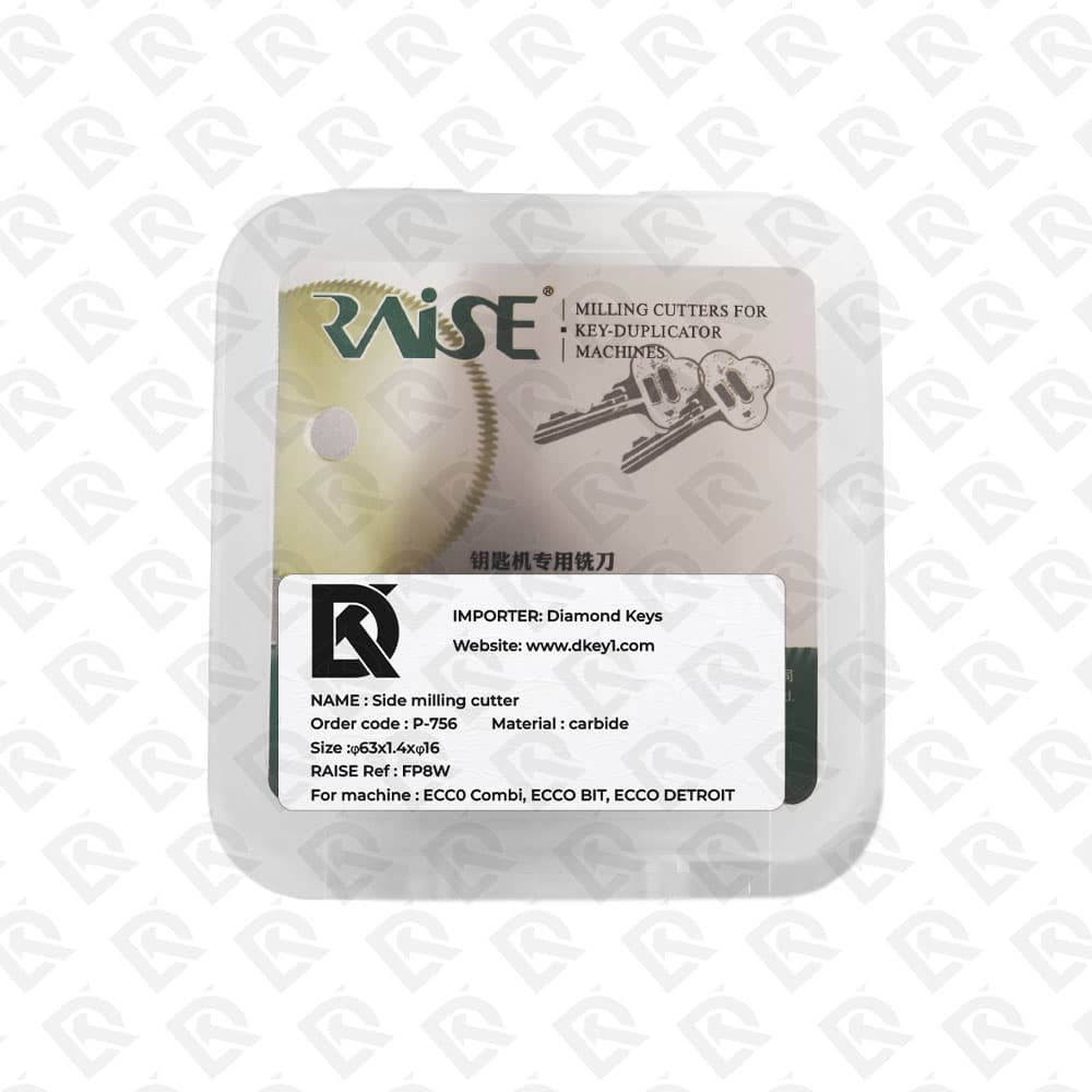 RAISE KEY CUTTER MACHINE 63X1.4X16 - P-756