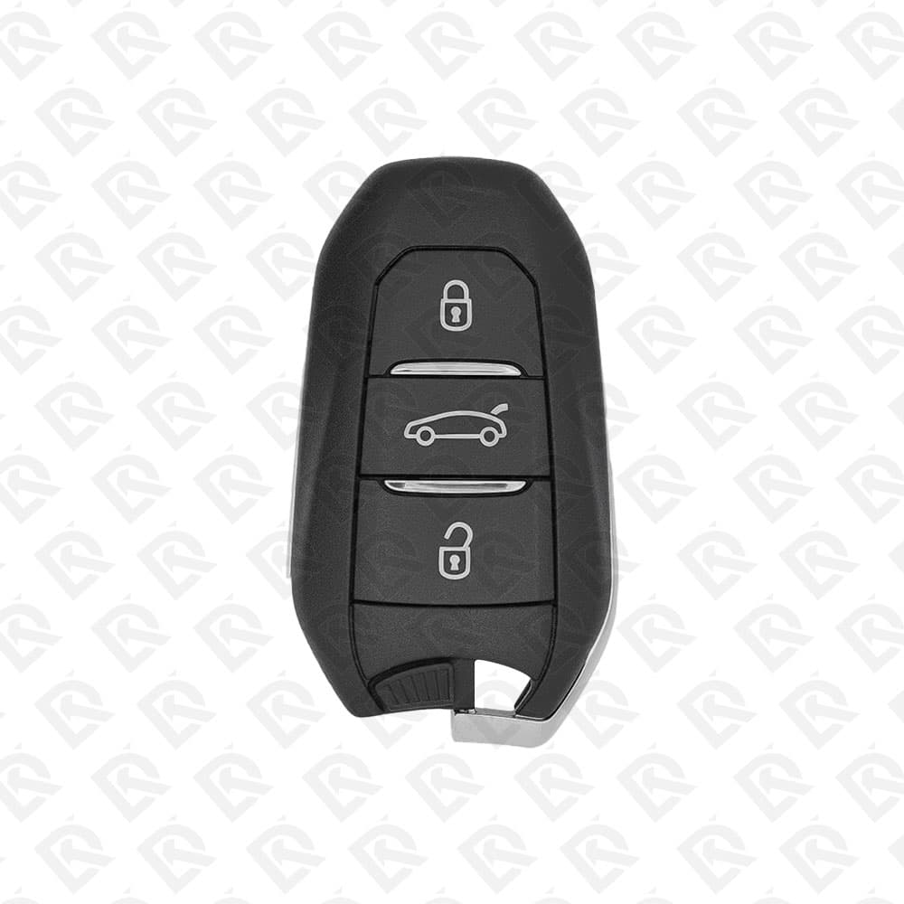 2010 - 2016 PEUGEOT SMART KEY 46CHIP 3BUTTONS - 433MHZ - 98124195ZD - ORIGINAL