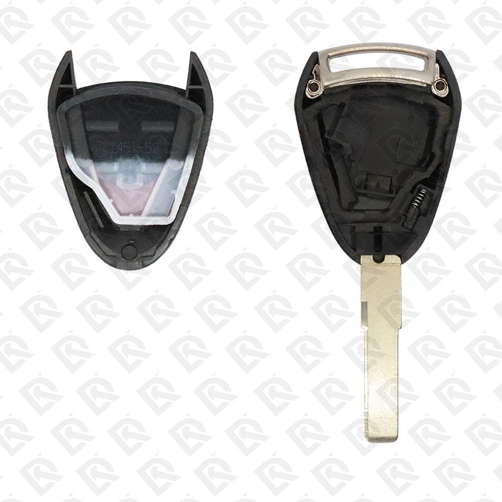 PORSCHE CARRERA  REMOTE HEAD KEY SHELL 2BUTTONS HU66 BLADE - AFTERMARKET