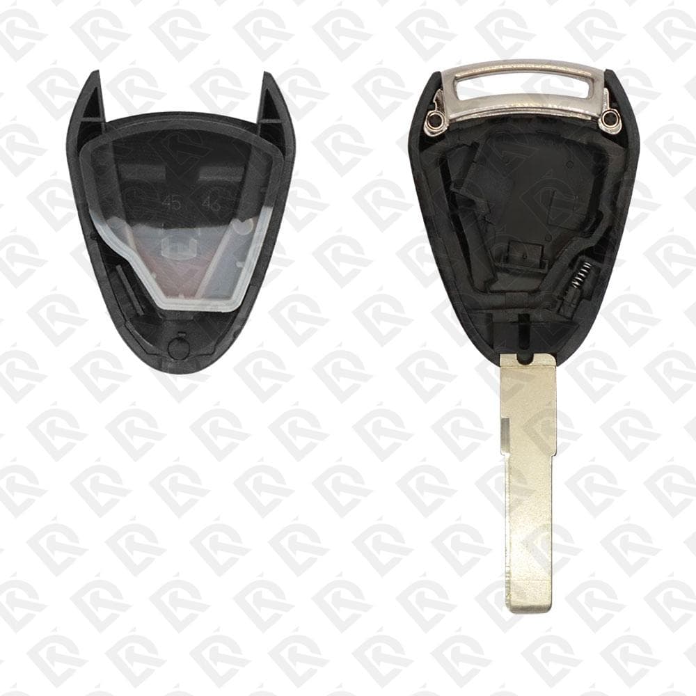 PORSCHE CARRERA  REMOTE HEAD KEY SHELL 3BUTTONS HU66 BLADE - AFTERMARKET