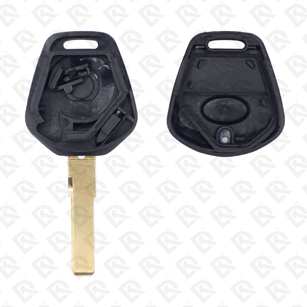 PORSCHE REMOTE HEAD KEY SHELL 2BUTTONS HU66 BLADE - AFTERMARKET
