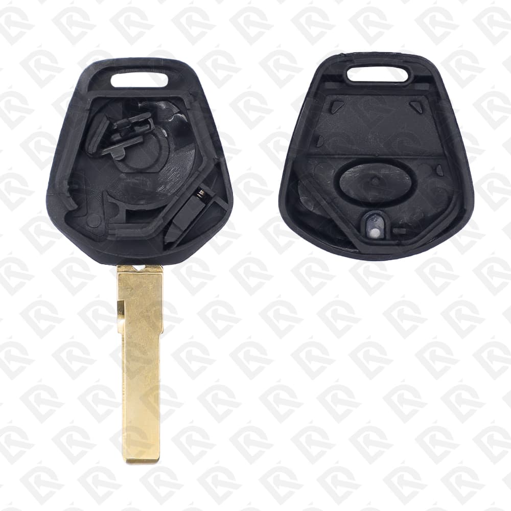 PORSCHE REMOTE HEAD KEY SHELL 1BUTTONS HU66 BLADE - AFTERMARKET
