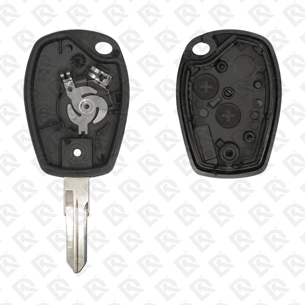 RENAULT REMOTE HEAD KEY SHELL 2BUTTONS VAC102 BLADE - AFTERMARKET