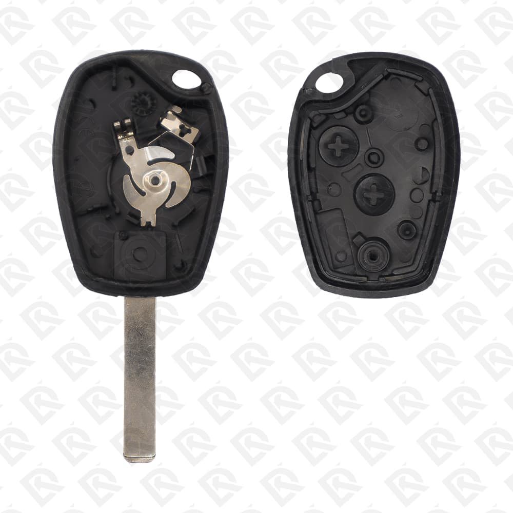 RENAULT REMOTE HEAD KEY SHELL 2BUTTONS VA6 BLADE - AFTERMARKET