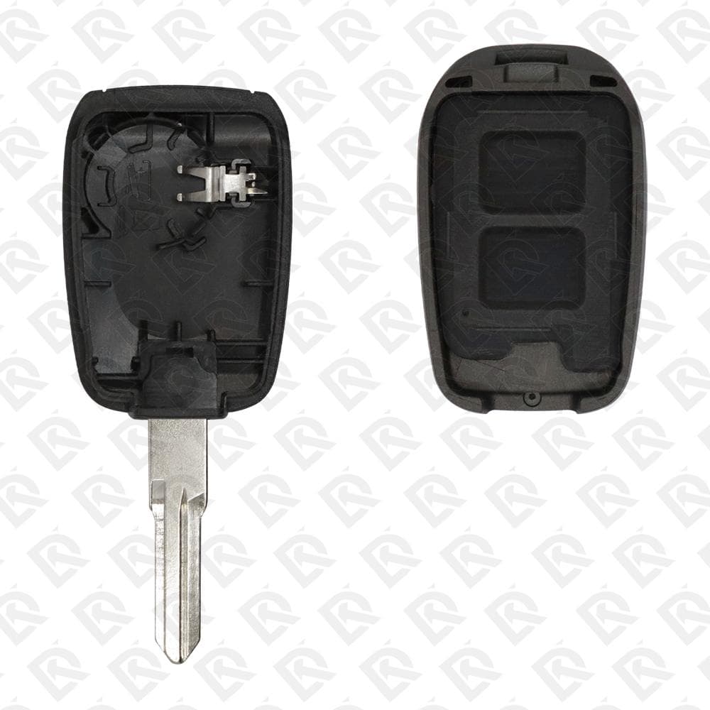 RENAULT REMOTE HEAD KEY SHELL 2BUTTON HU136 BLADE - AFTERMARKET