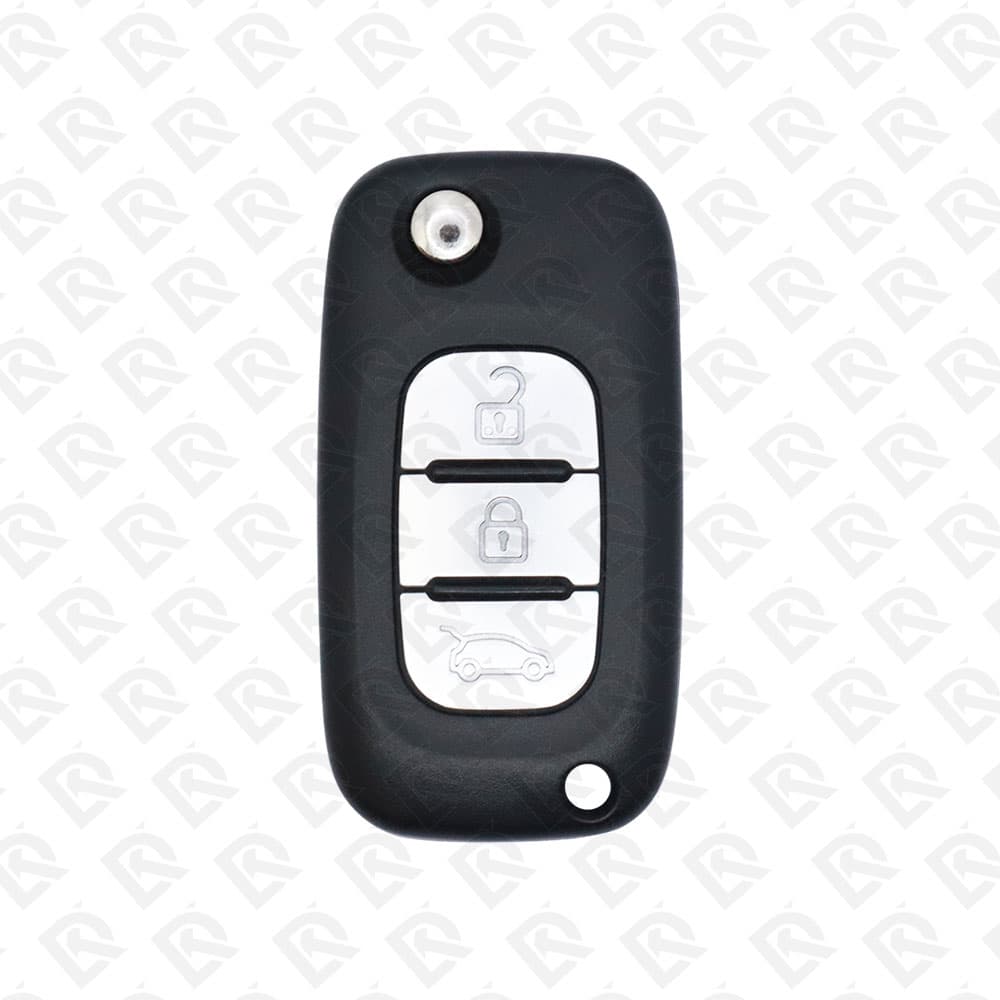 2009 - 2015 RENAULT REMOTE HEAD FLIP KEY 3BUTTONS - 433MHZ - 46CHIP PCF7961A - AFTERMARKET