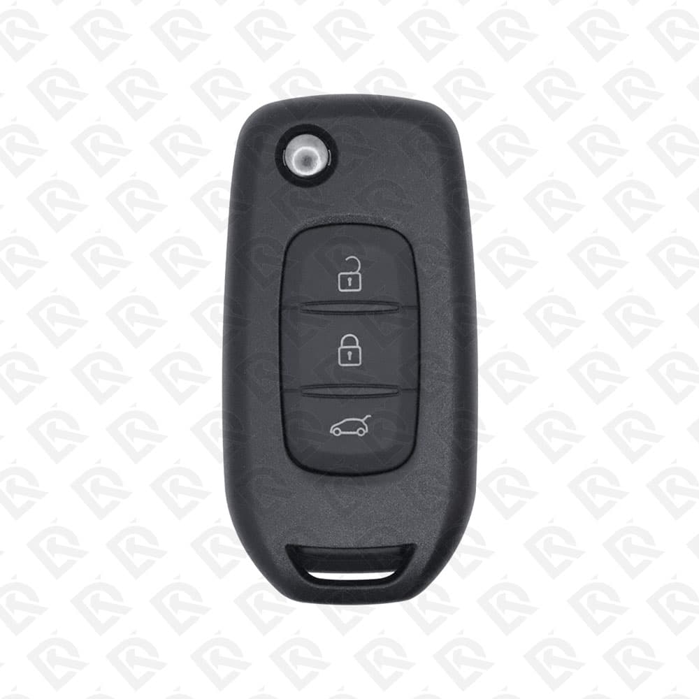 2013 - 2017 RENAULT REMOTE HEAD FLIP KEY 3BUTTONS - 433MHZ - 4ACHIP PCF7961M - ORIGINAL