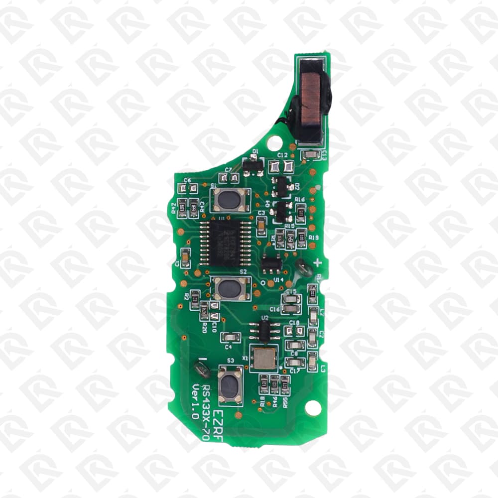 2006 - 2009 RANGE ROVER SPORT REMOTE HEAD FLIP KEY PCB BOARD 46CHIP PCF7941 3BUTTONS - 315MHZ - AFTER MARKET