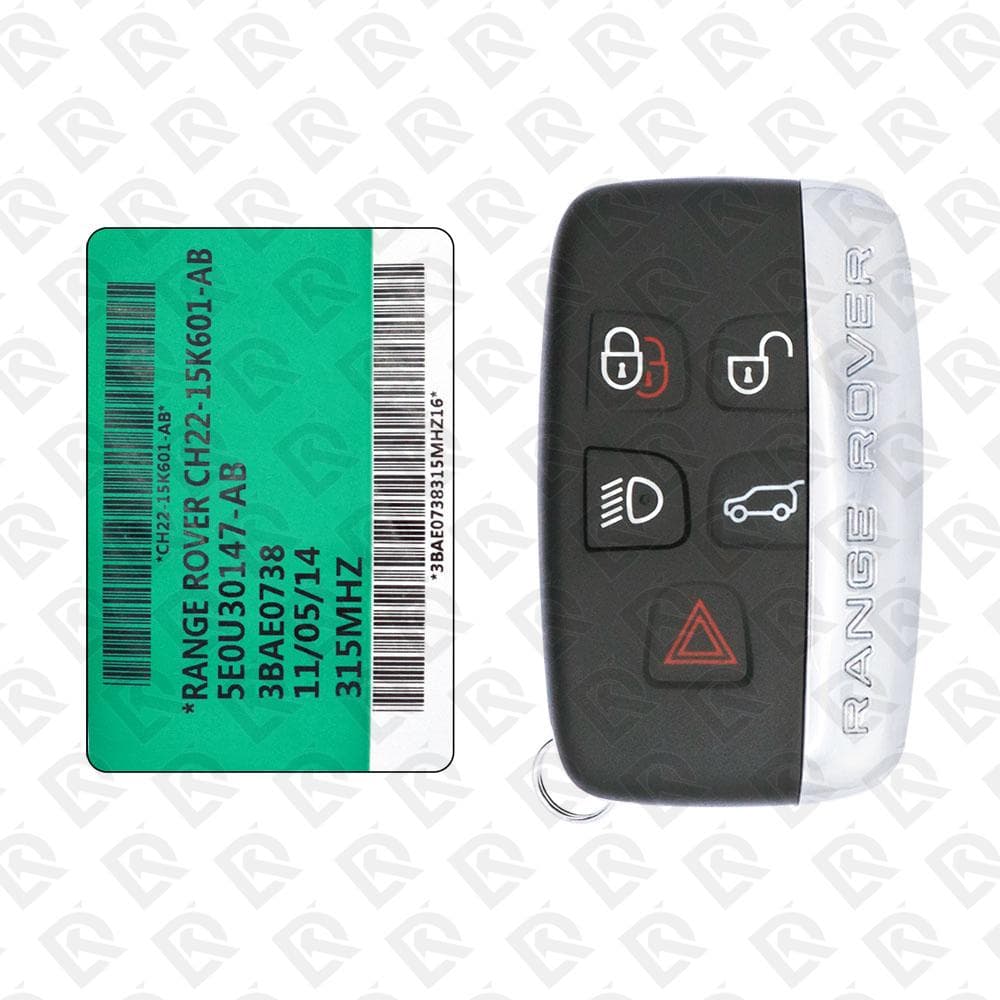 2013 - 2020 LAND ROVER RANGE ROVER SMART KEY 49CHIP 5BUTTONS SMART KEY- 315 MHZ - ORIGINAL