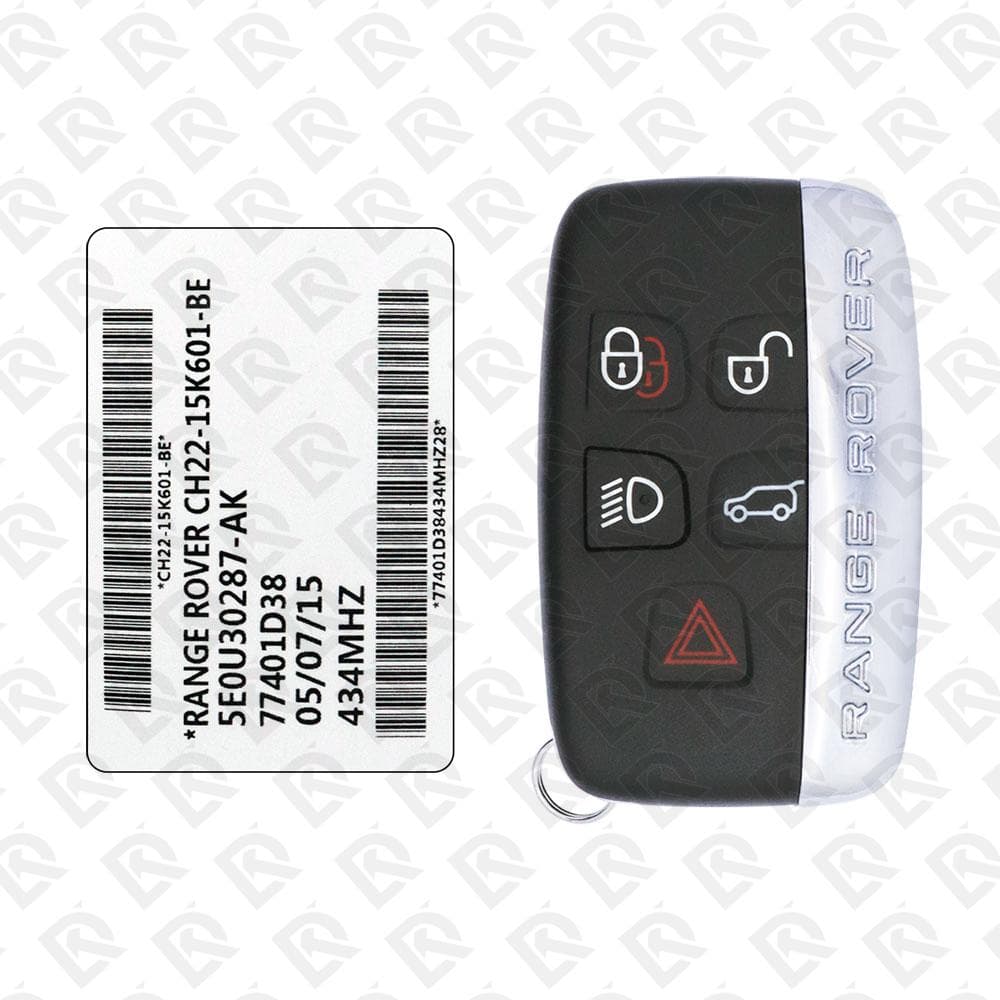 2013 - 2020 LAND ROVER RANGE ROVER SMART KEY 49CHIP 5BUTTONS SMART KEY- 433 MHZ - ORIGINAL