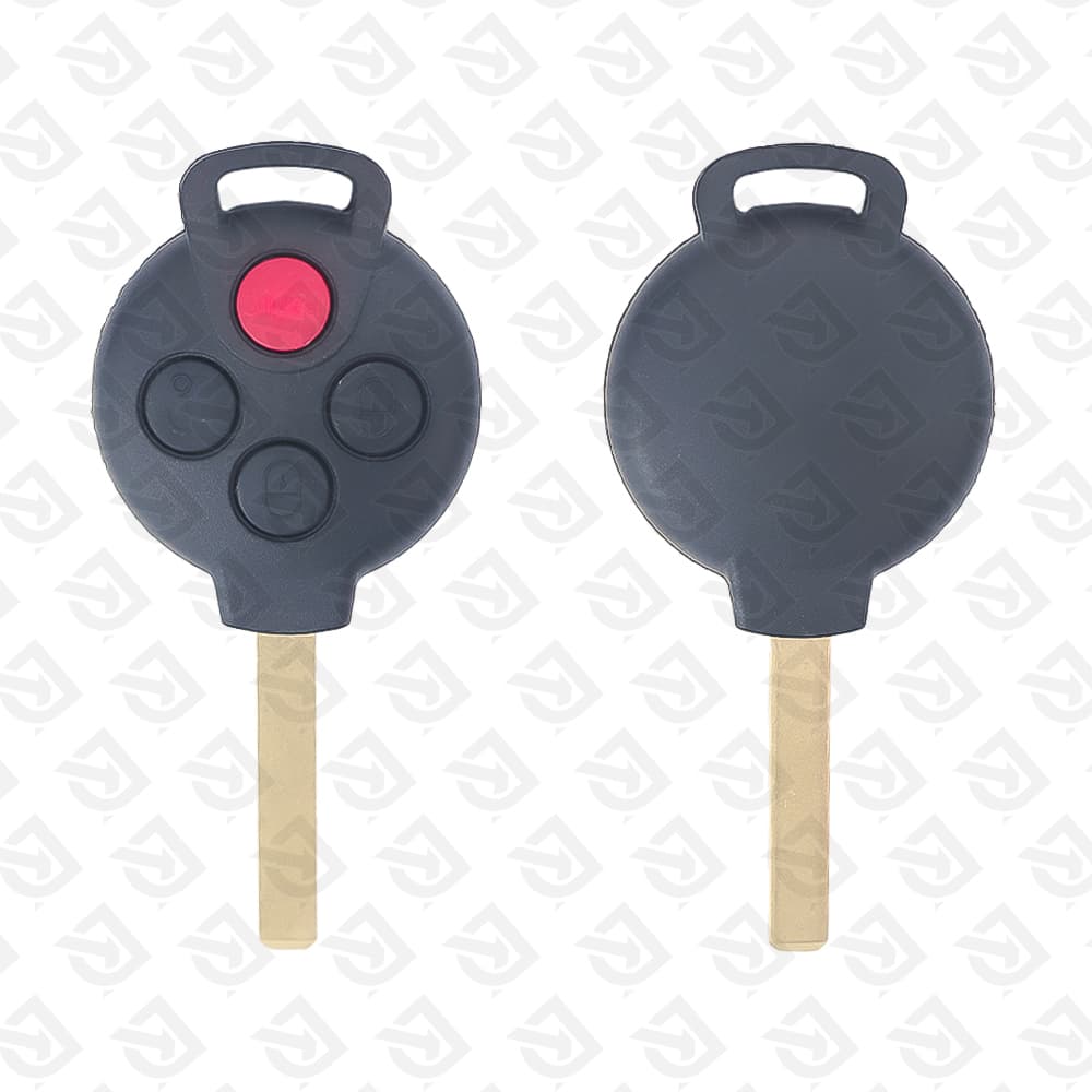 2007 - 2015 SMART REMOTE HEAD KEY 3+1BUTTONS - 46CHIP PCF7941 - 315MHZ - AFTERMARKET