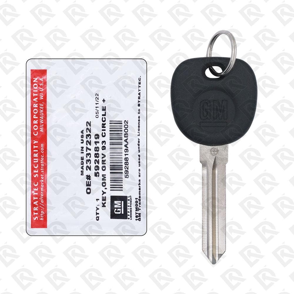 2005 - 2015 GM LOGO TRANSPONDER KEY ID46 GM STRATTEC -5928819