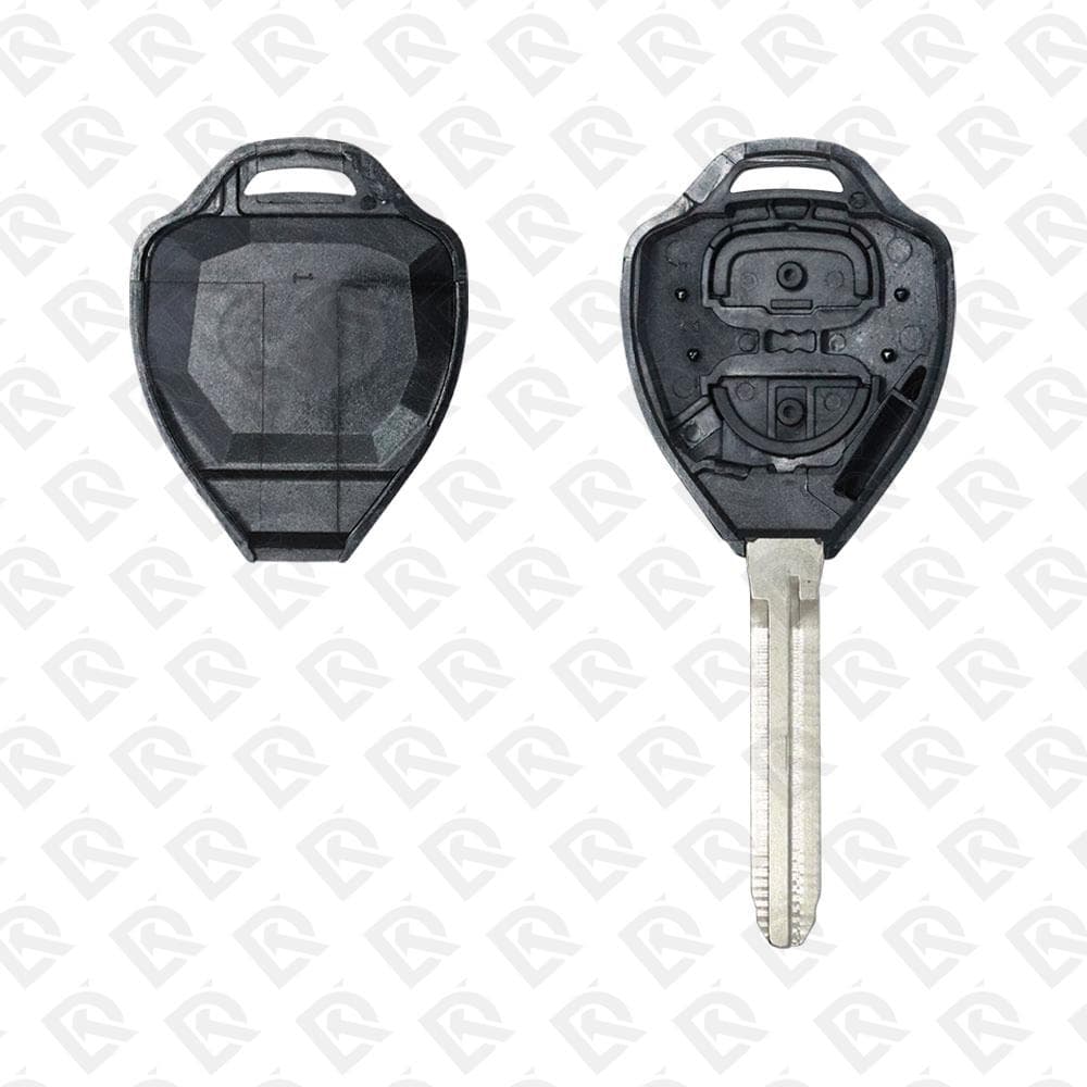 TOYOTA FLOWER REMOTE HEAD KEY TOY43 BLADE 2 BUTTONS - AFTERMARKET