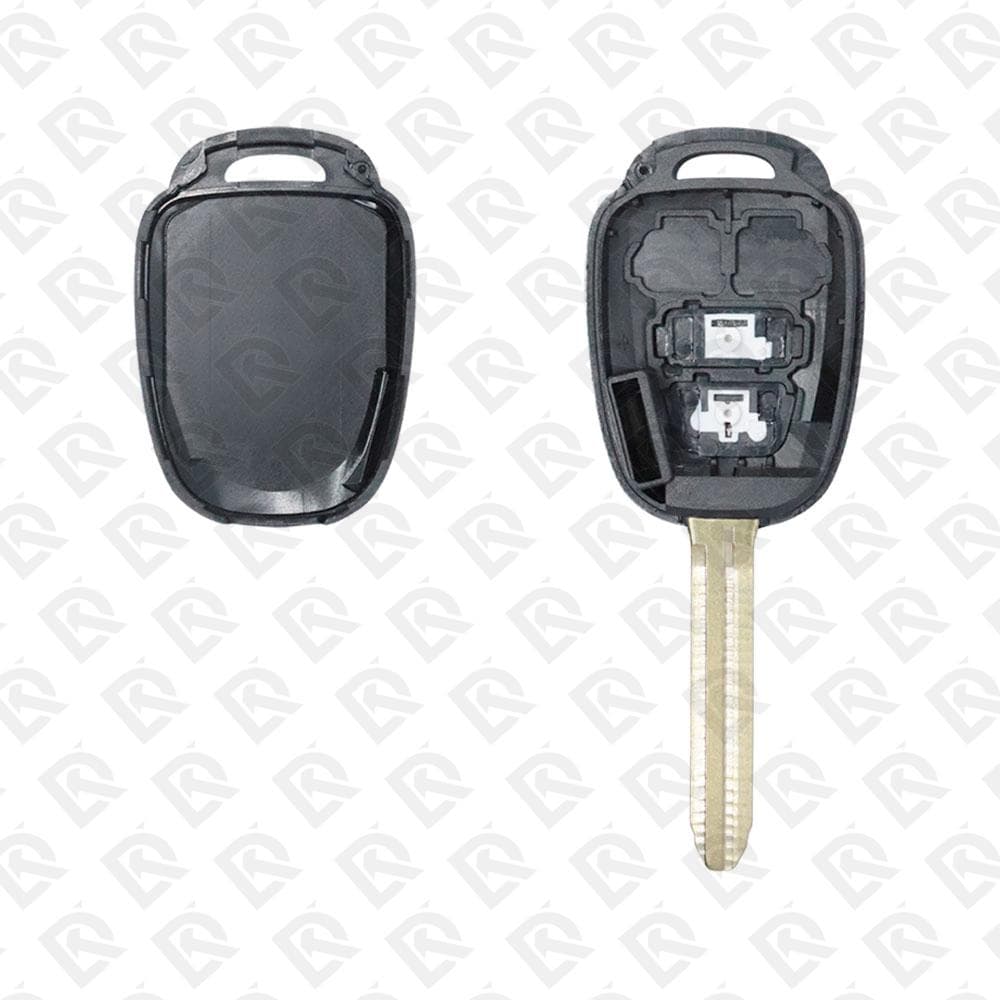 2014 TOYOTA REMOTE HEAD KEY SHELL 2 BUTTONS TOY43 BLADE - AFTERMARKET