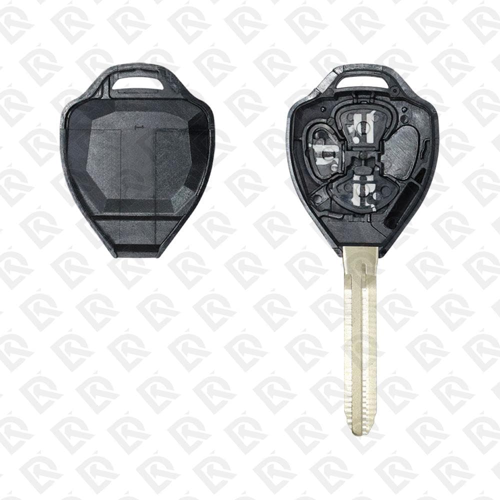 TOYOTA FLOWER REMOTE HEAD KEY TOY43 BLADE 3 BUTTONS - AFTERMARKET