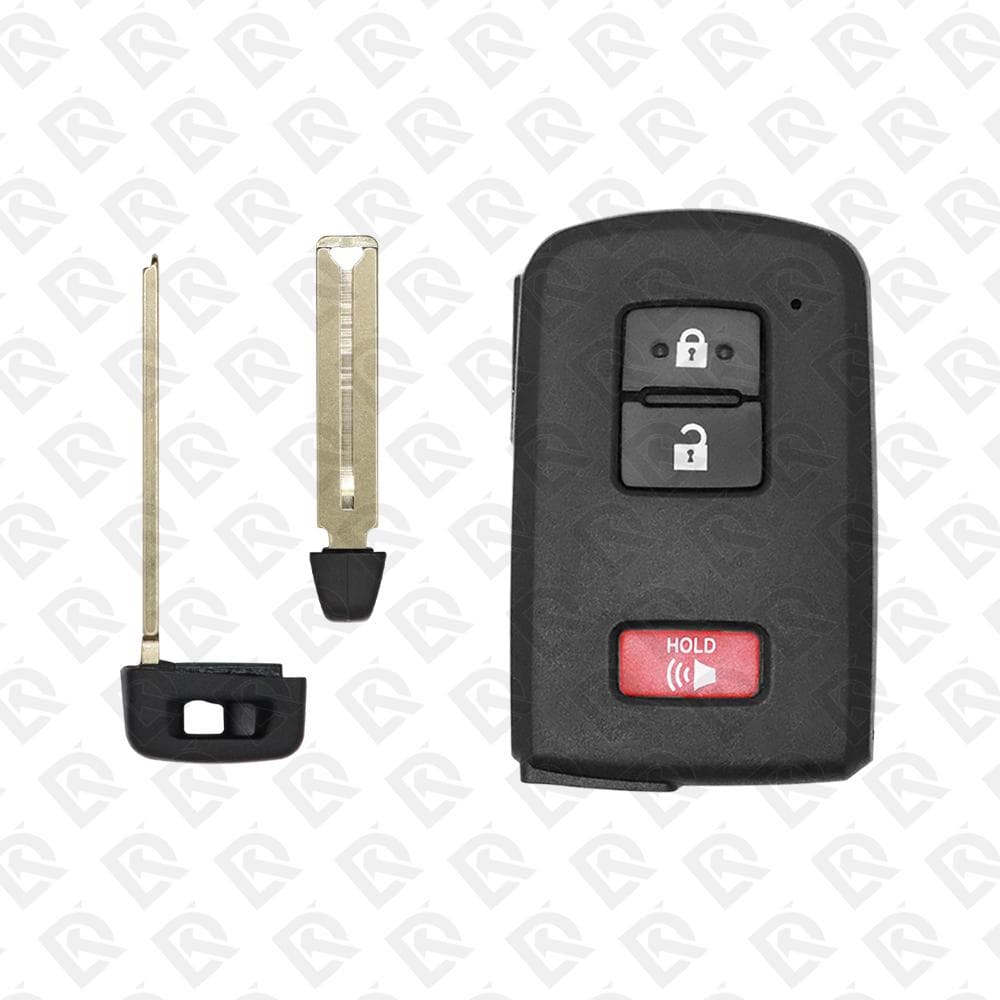TOYOTA SMART KEY SHELL 3 BUTTONS - AFTERMARKET