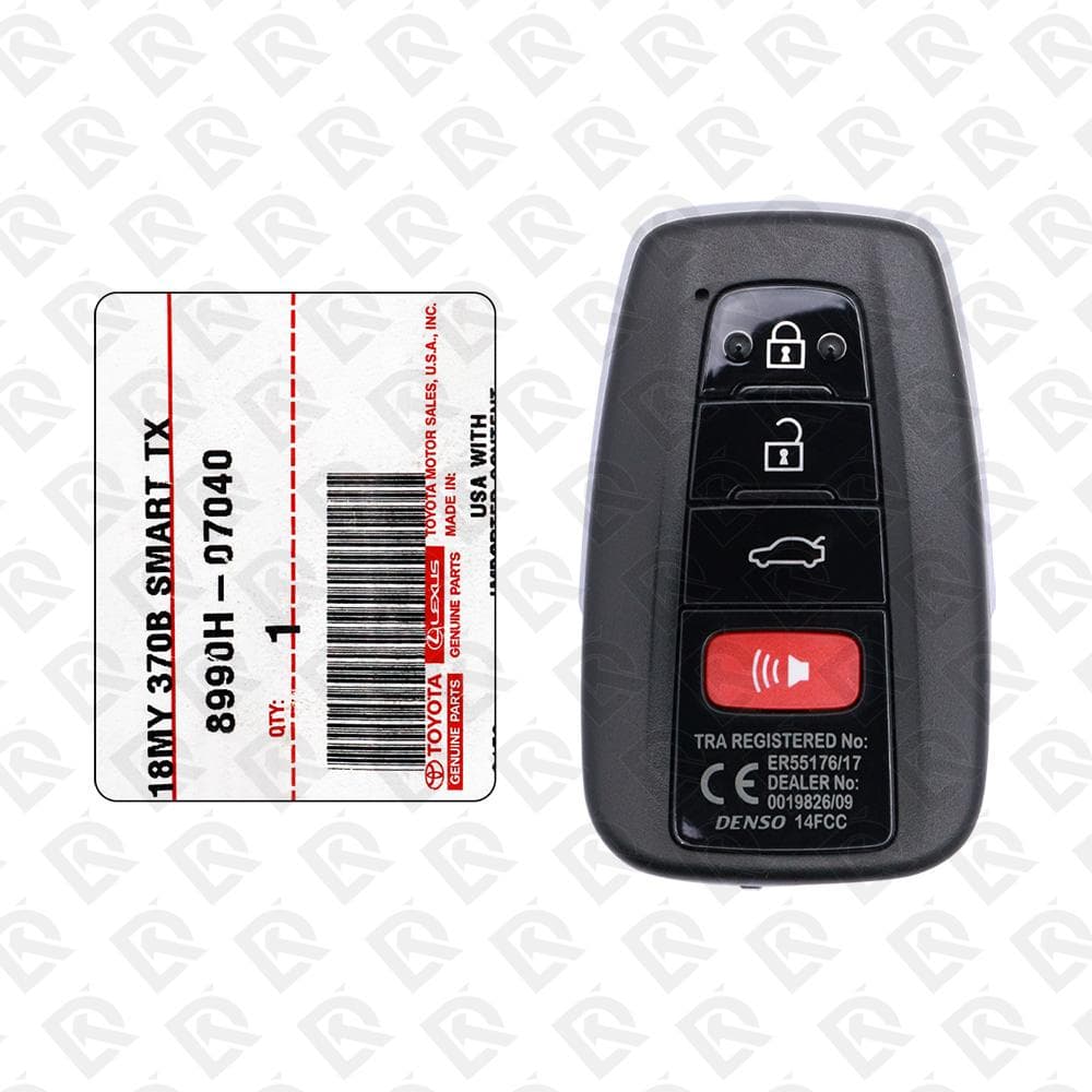 2018 - 2021 TOYOTA AVALON SMART KEY 4BUTTONS 433MHZ 8990H-07040 - ORIGINAL
