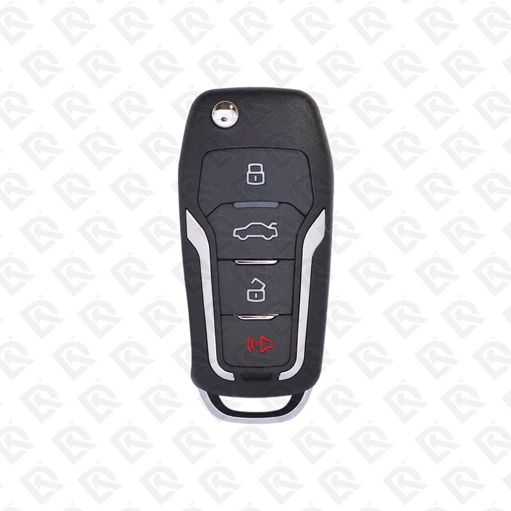 XHORSE REMOTE HEAD FLIP KEY 4BUTTONS WITH SUPER CHIP - XEFO01EN