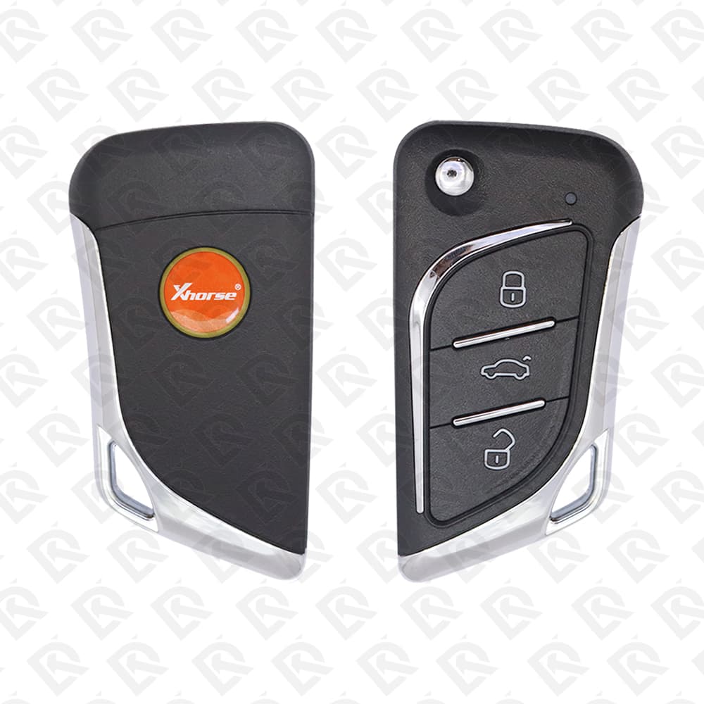 XHORSE REMOTE HEAD FLIP KEY WIRE UNIVERSAL 4BUTTONS KNIFE STYLE - XKLKS0EN