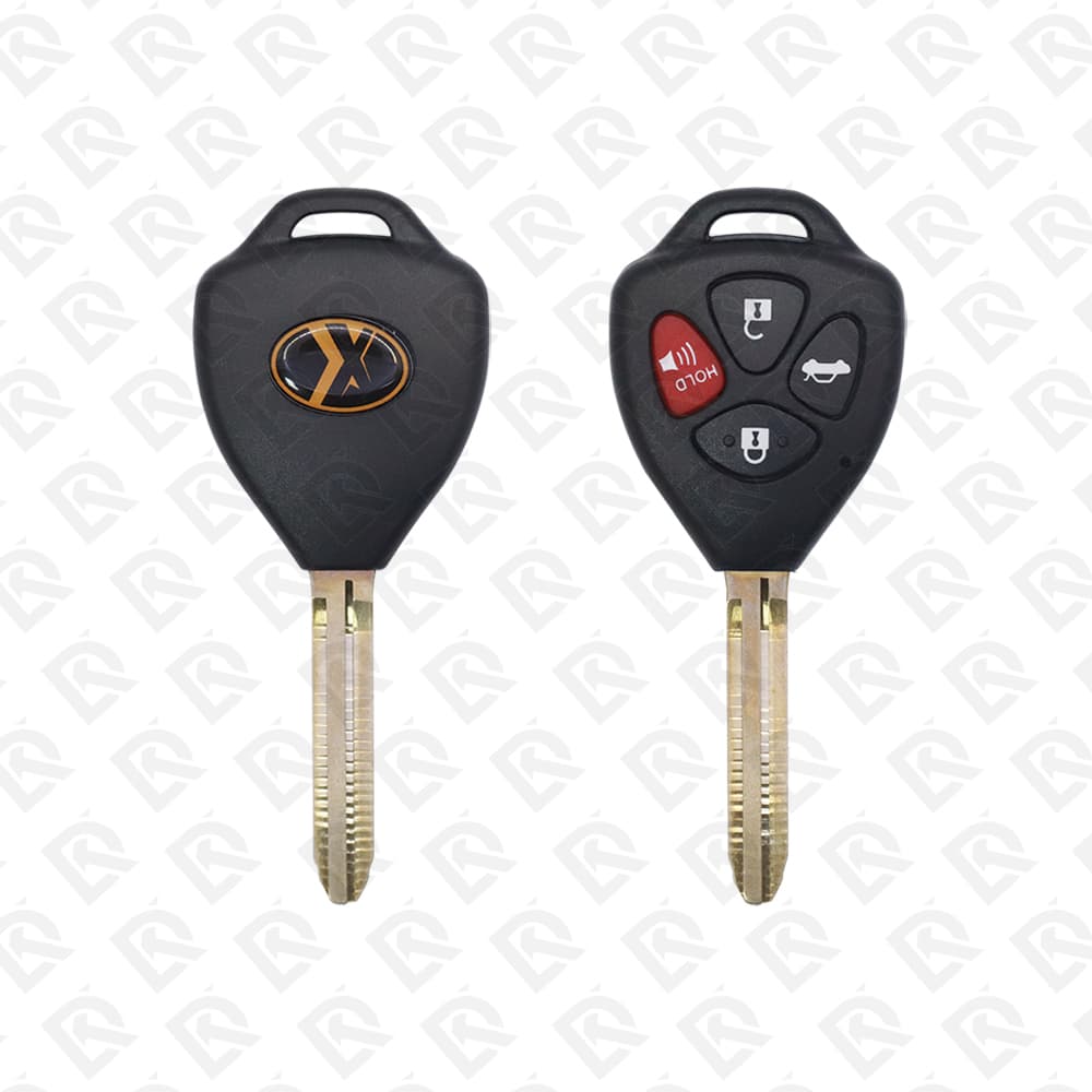 XHORSE REMOTE HEAD KEY WIRE UNIVERSAL 4BUTTONS TOYOTA STYLE - XKTO02EN