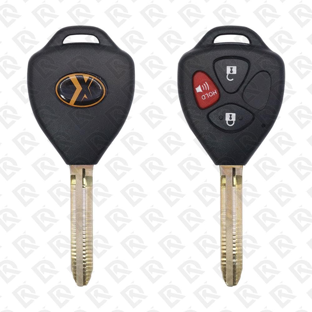 XHORSE REMOTE HEAD KEY WIRE UNIVERSAL 3BUTTONS TOYOTA STYLE - XKTO04EN
