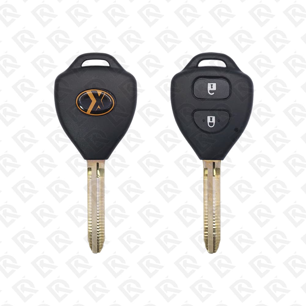 XHORSE REMOTE HEAD KEY WIRE UNIVERSAL 2BUTTONS TOYOTA STYLE - XKTO05EN