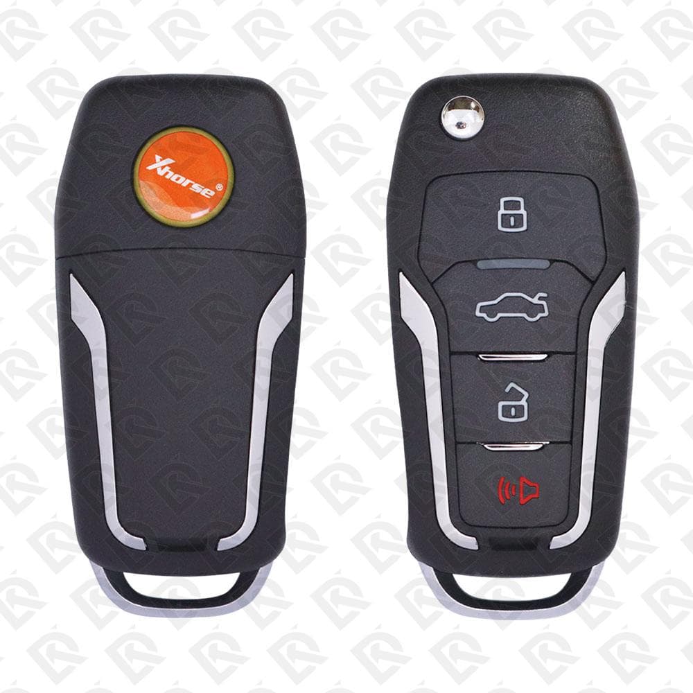 XHORSE REMOTE HEAD FLIP KEY 3BUTTONS WIRELESS WITH CHIP - XNFO01EN