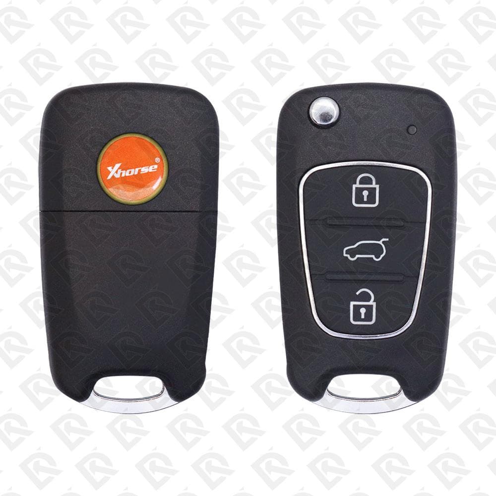 XHORSE REMOTE HEAD FLIP KEY 3BUTTONS WIRELESS WITH CHIP - XNHY02EN
