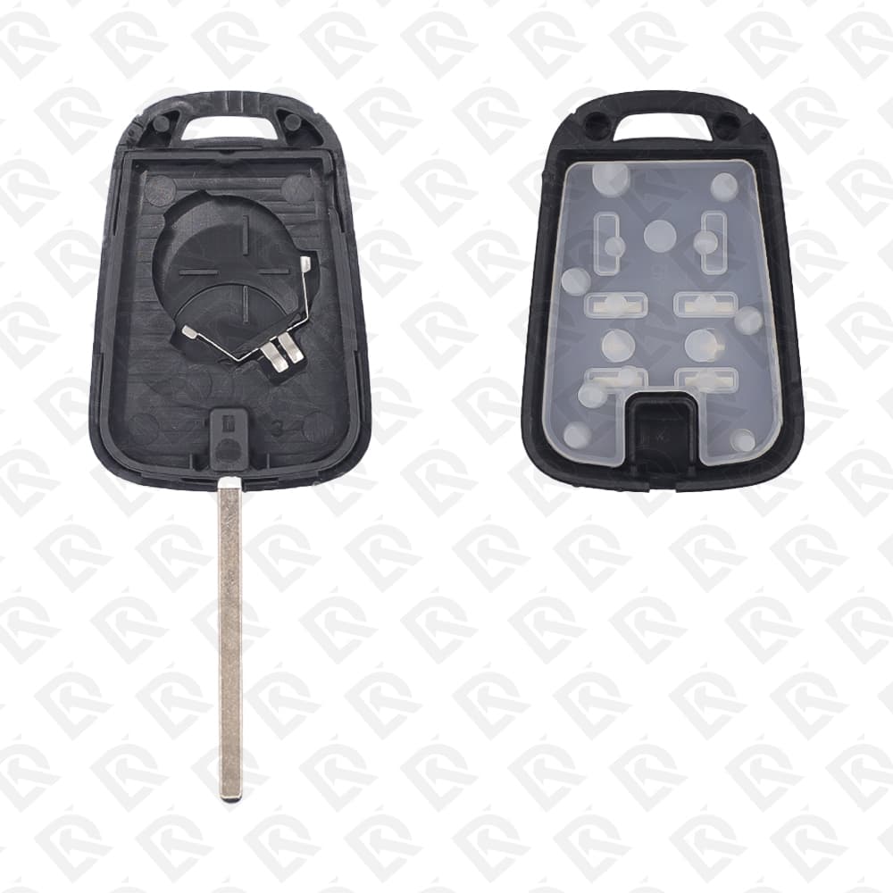 CHEVROLET REMOTE HEAD KEY SHELL 2BUTTONS HU100 BLADE  - AFTERMARKET