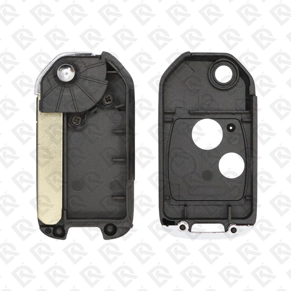 2005 - 2010 HONDA REMOTE HEADE FLIP KEY SHELL MODIFY TYPE 2BUTTONS - AFTERMARKET