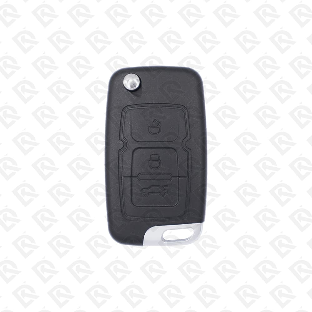 GEELY REMOTE HEAD FLIP KEY SHELL 3BUTTONS - AFTERMARKET