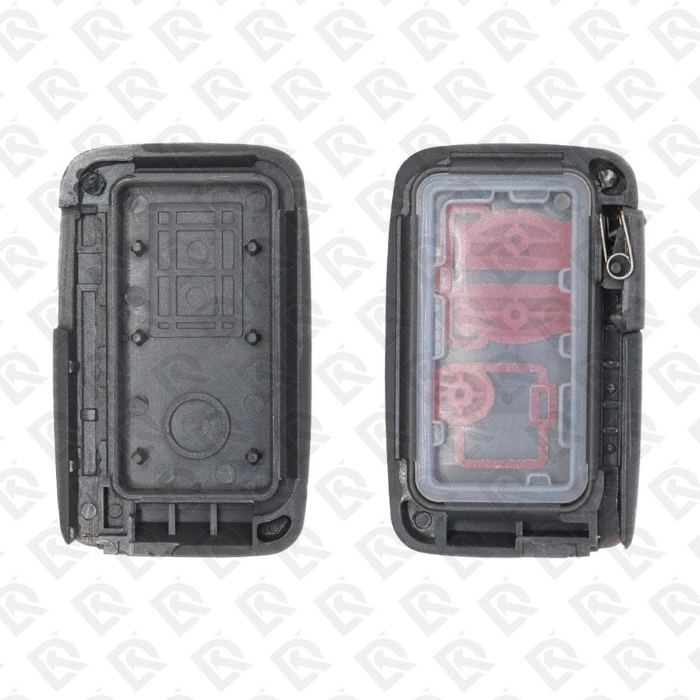 TOYOTA SMART KEY SHELL SILVER COLOR 3 BUTTONS - AFTERMARKET