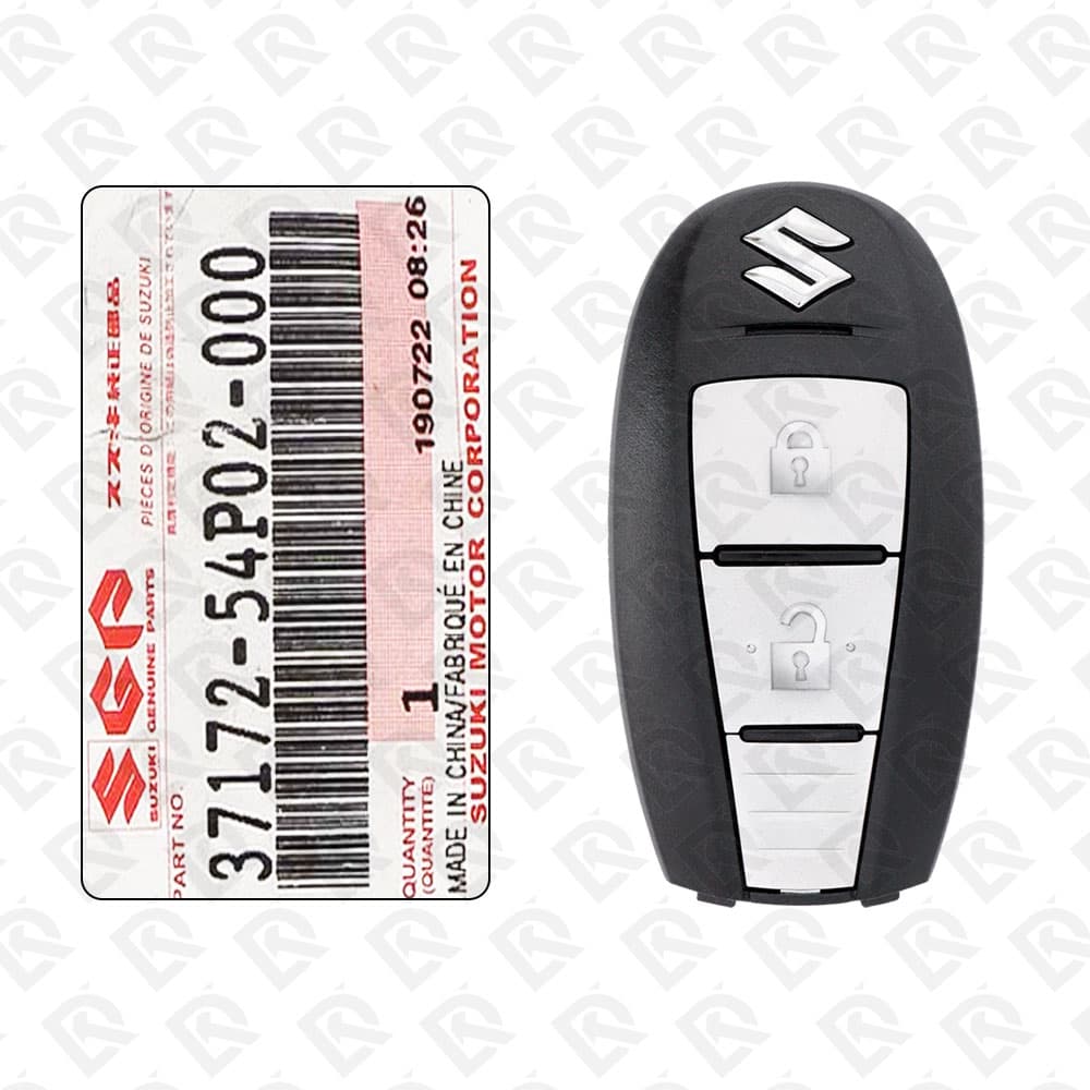 2015 - 2019 SUZUKI GRAND VITARA SMART KEY 2BUTTONS - 433MHZ - 37172-54P02 ORIGINAL