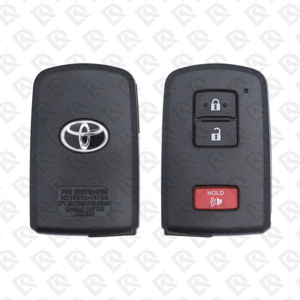 2015 - 2022 TOYOTA 4RUNNER TUNDRASMART KEY 3BUTTONS 315MHZ 89904-35060 ORIGINAL W/B