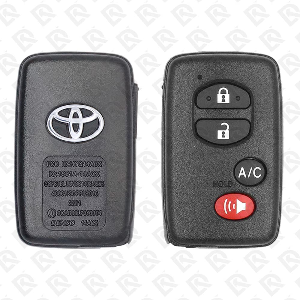 2010 - 2015 TOYOTA PRIUS SMART KEY - 4BUTTONS - 315MHZ - 89904-47352 ORIGINAL