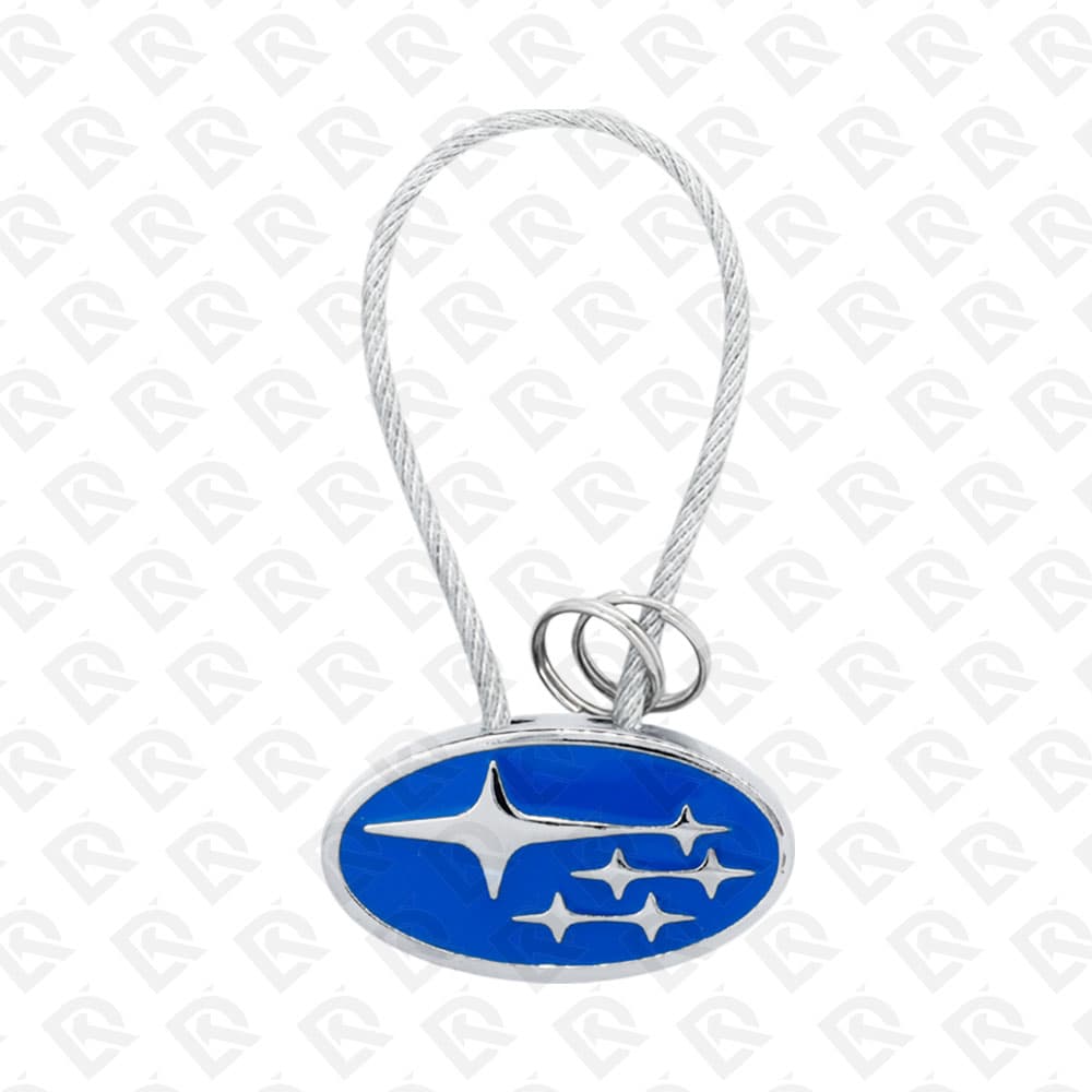 SUBARU BLUE KEY CHAIN SMALL SIZE