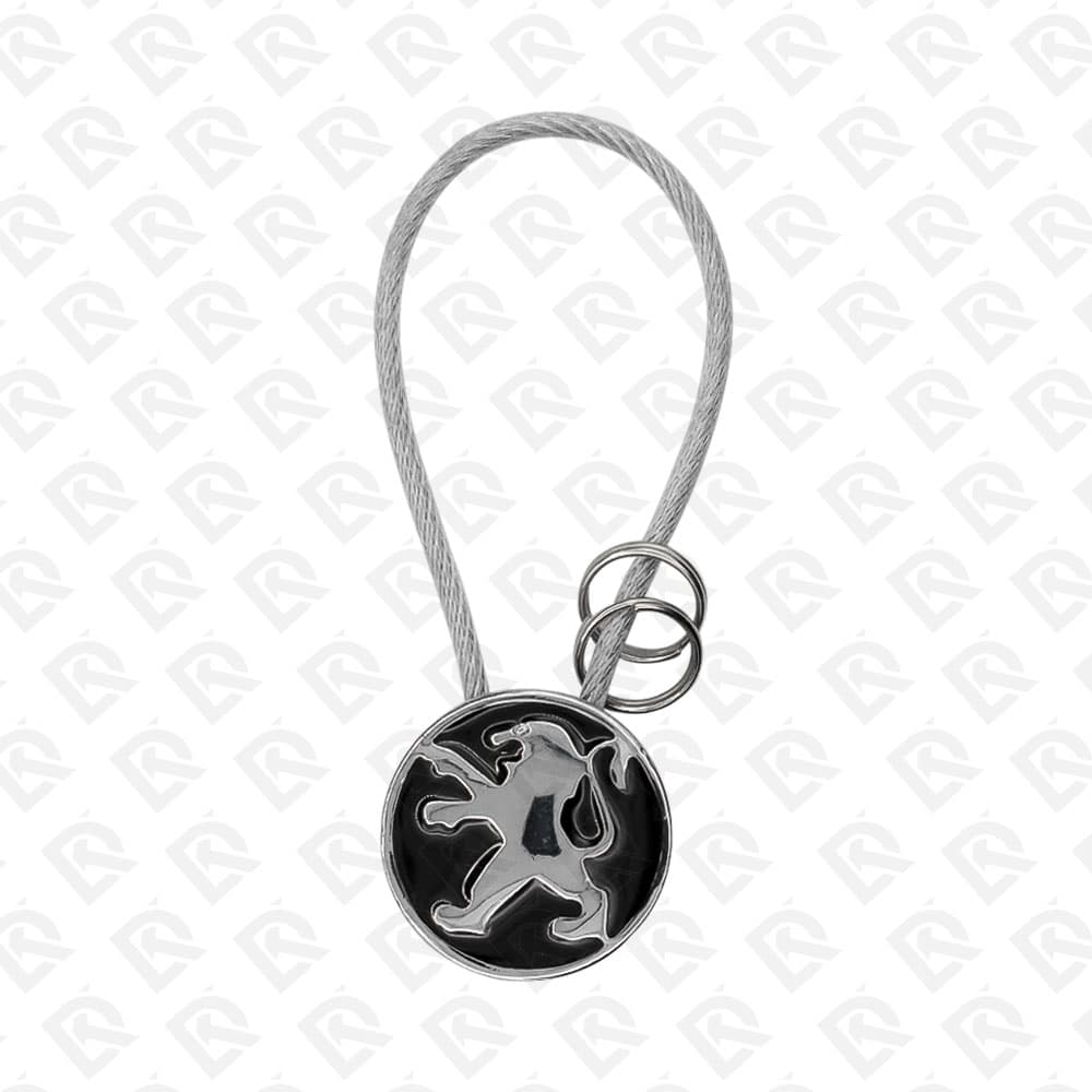 PEUGEOT BLACK KEY CHAIN