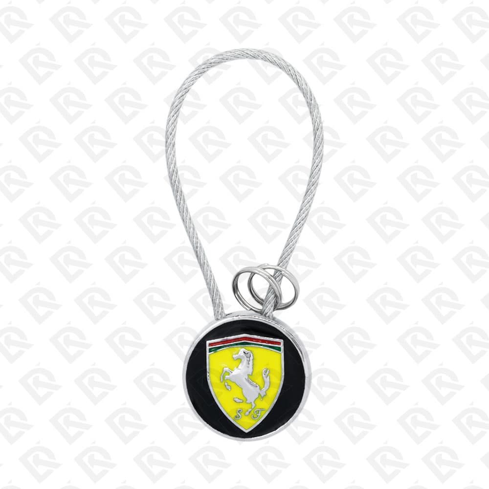 FERRARI YELLOW KEY CHAIN