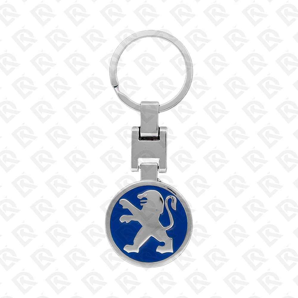 PEUGEOT BLUE KEY CHAIN