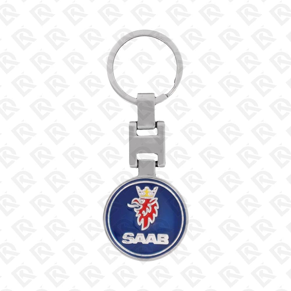 SAAB BLUE KEY CHAIN BIG SIZE