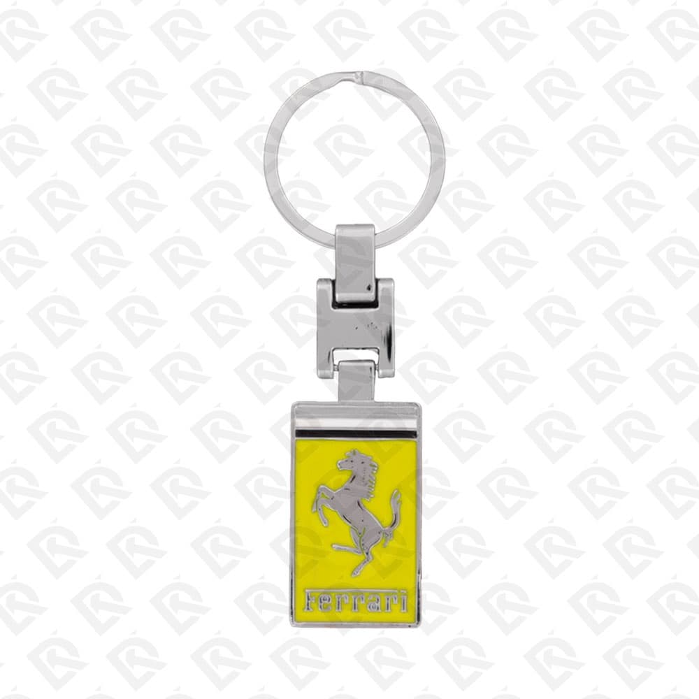 FERRARI YELLOW KEY CHAIN