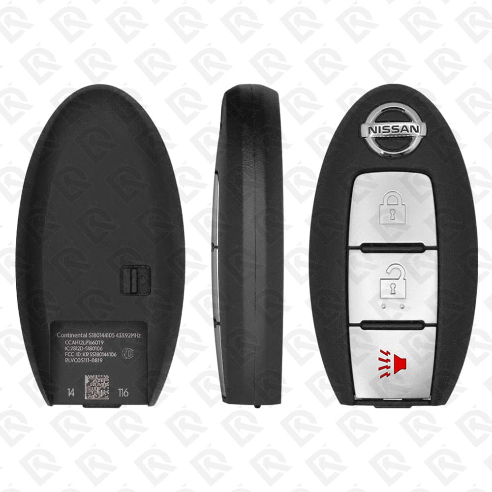 2014 - 2018 NISSAN ROGUE SMART KEY - 3BUTTONS - 433MHZ - 285E3-4CB1C ORIGINAL W/B