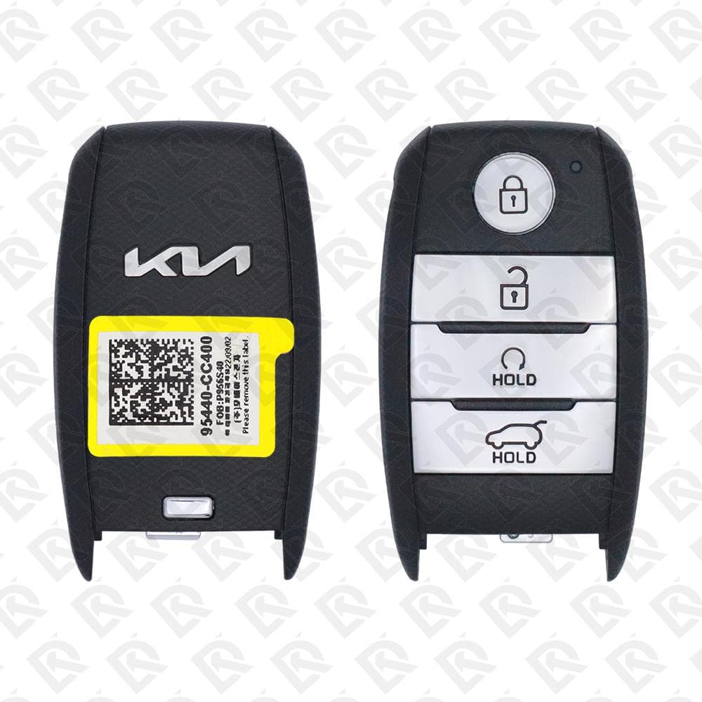 2020 - 2021 KIA SONET SMART REMOTE KEY - 4BUTTONS - 433MHZ - 95440-CC400 ORIGINAL W/B