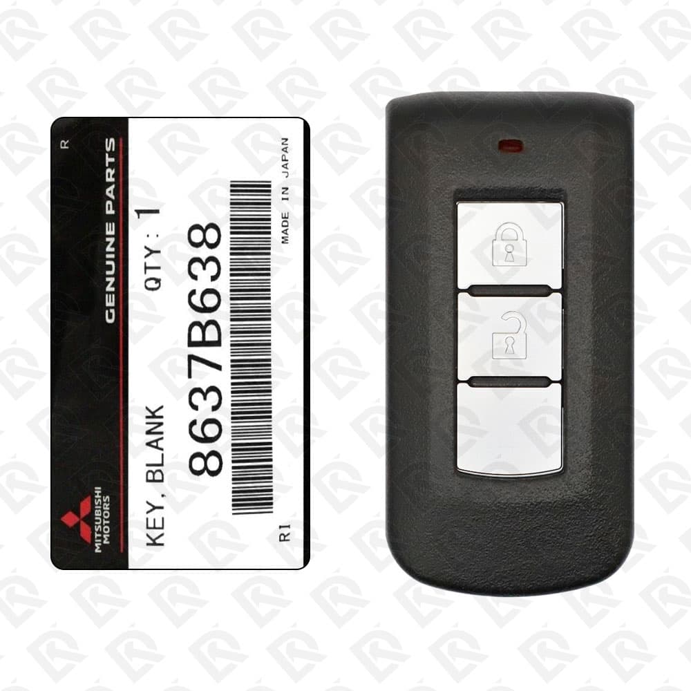 2020 - 2021 MITSUBISHI ECLIPSE SMART KEY 2BUTTONS - 433MHZ - 8637B638 ORIGINAL