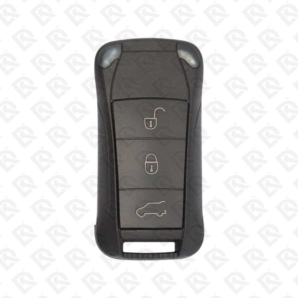 2003 - 2009 PORSCHE CAYENNE REMOTE HEAD FLIP KEY 3BUTTONS - 46CHIP PCF7947 - 433MHZ AFTERMARKET
