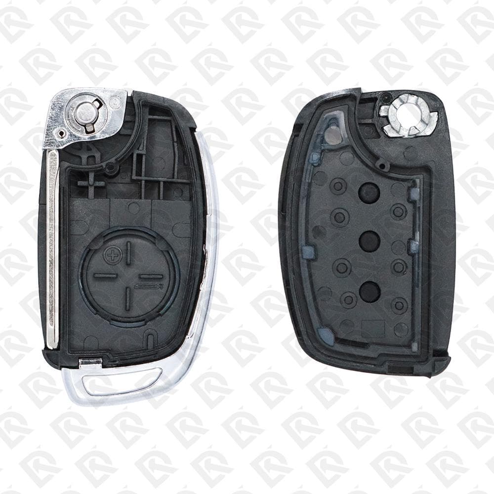 2013 - 2015 HYUNDAI REMOTE HEAD FLIP KEY SHELL 3B - HYN14R BLADE AFTERMARKET